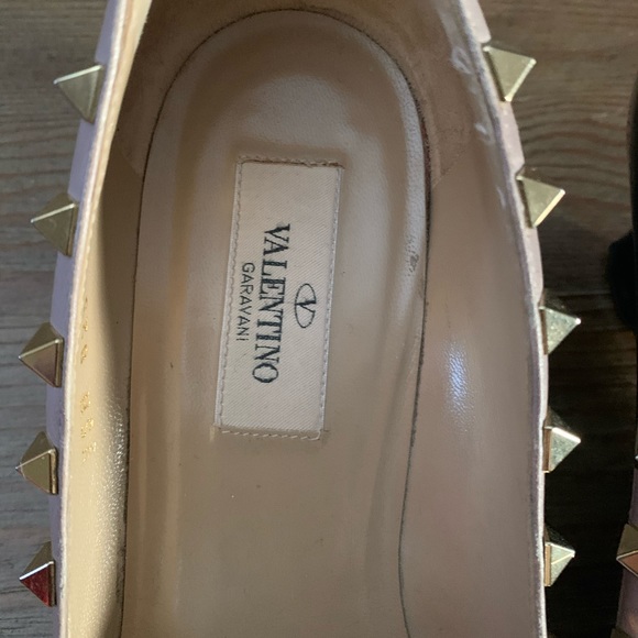 Valentino Garavani Rockstud patent wedge - Picture 2 of 4